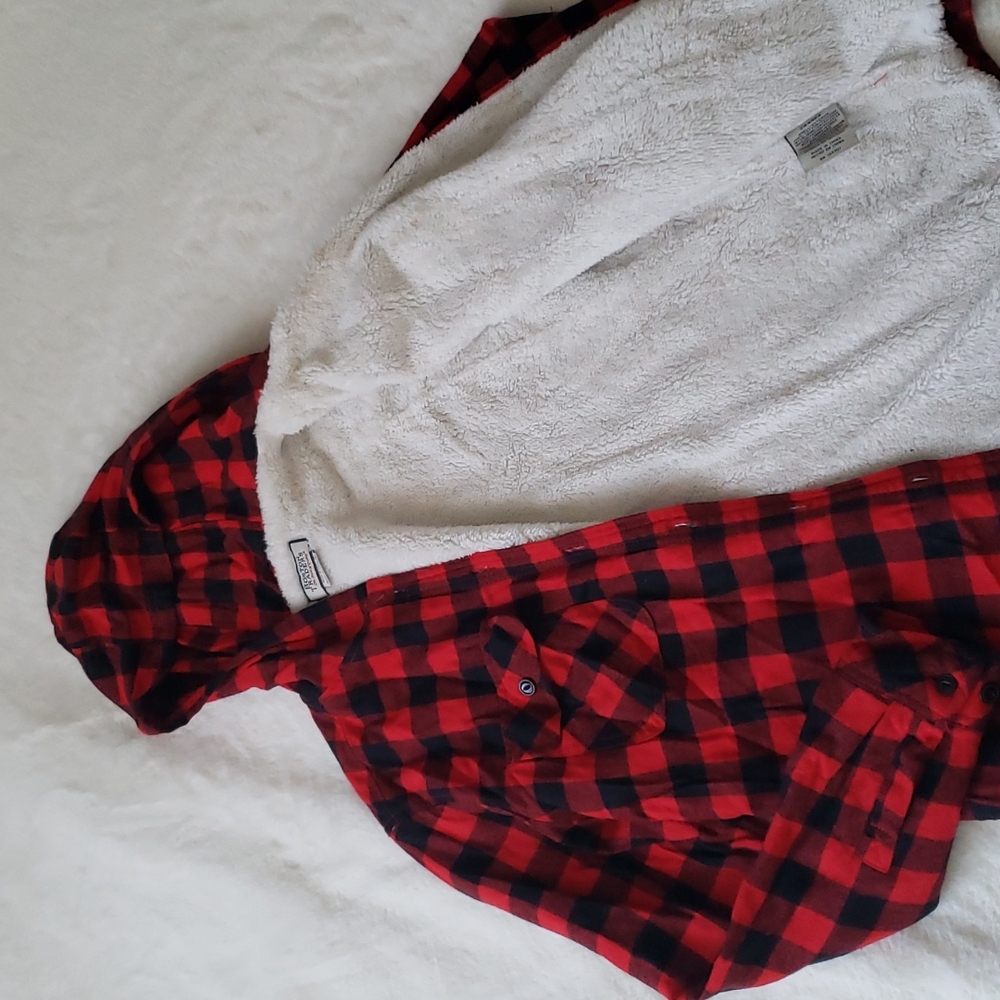 Checkered Warm Jacket - image 4